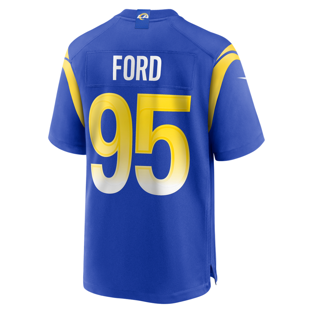 Poona Ford Los Angeles Rams Nike Team Game Jersey - Royal Official NFL Team Apparel Football Fan Gear