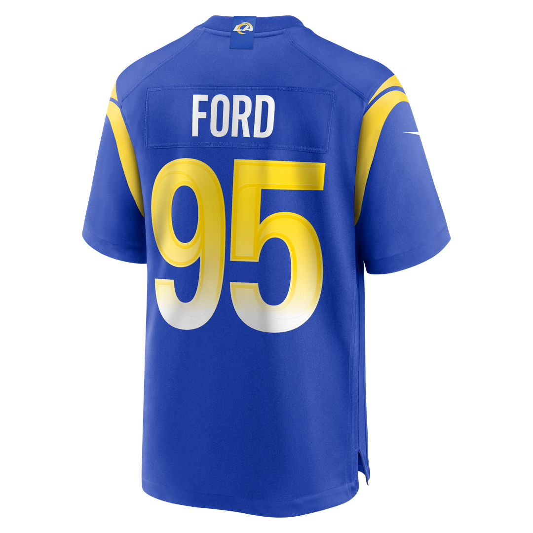 Poona Ford Los Angeles Rams Nike Team Game Jersey - Royal Official NFL Team Apparel Football Fan Gear