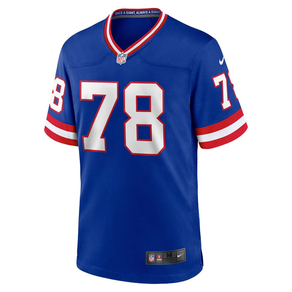 Andrew Thomas New York Giants Nike Alternate Game Jersey - Royal Official NFL Team Apparel Football Fan Gear