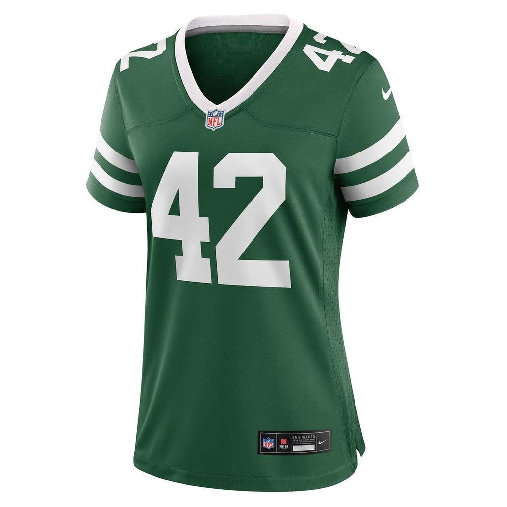 Thomas Hennessy New York Jets Nike Women's Game Jersey - Legacy Green Official NFL Team Apparel Football Fan Gear