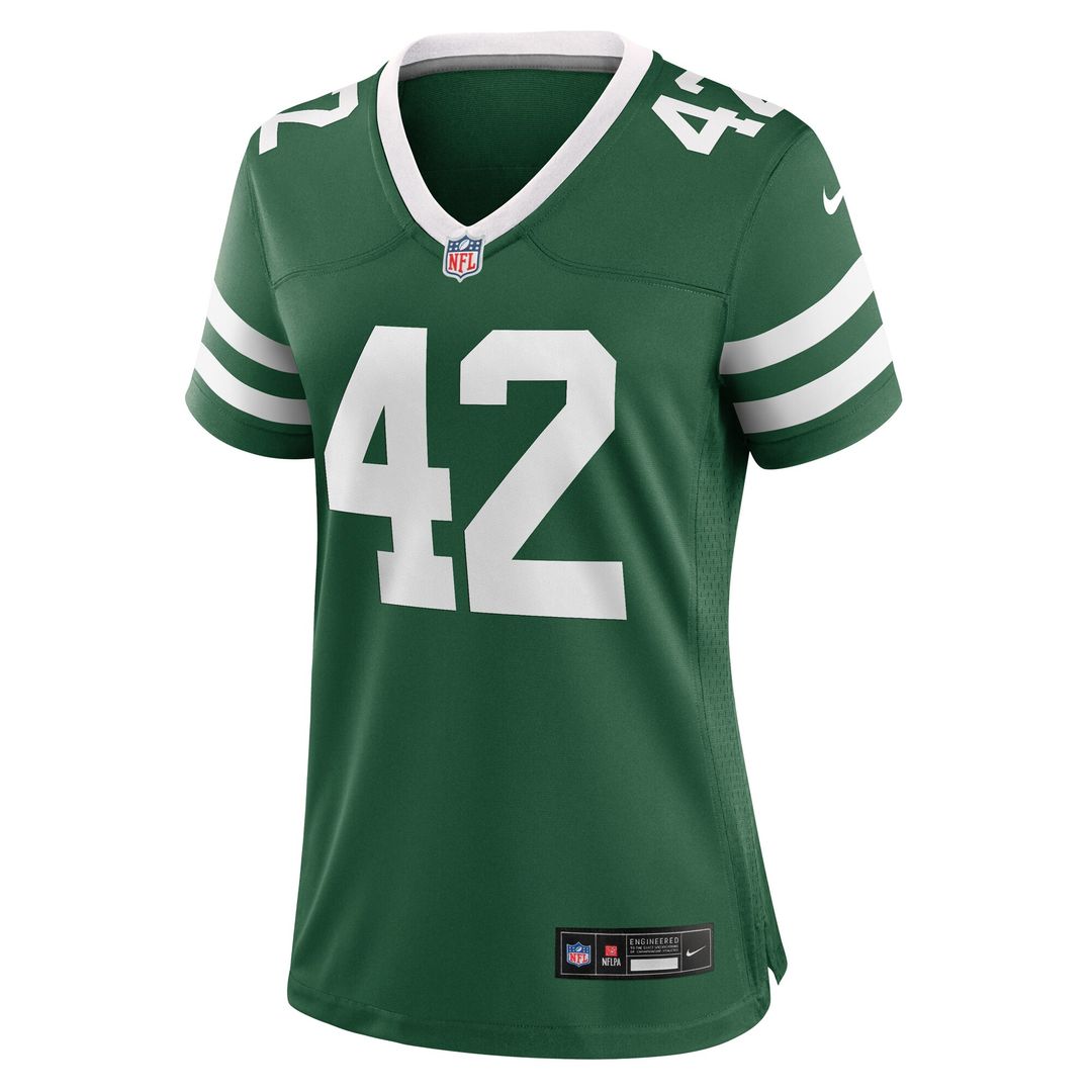 Thomas Hennessy New York Jets Nike Women's Game Jersey - Legacy Green Official NFL Team Apparel Football Fan Gear