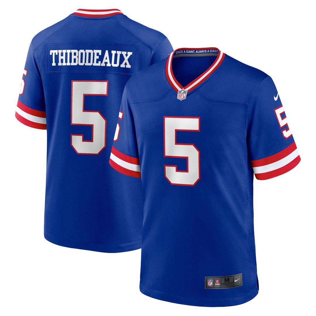 Kayvon Thibodeaux New York Giants Nike Classic Player Game Jersey - Royal Official NFL Team Apparel Football Fan Gear
