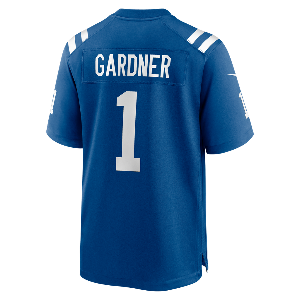 Ahmad Sauce Gardner Indianapolis Colts Nike Team Game Jersey - Royal Official NFL Team Apparel Football Fan Gear