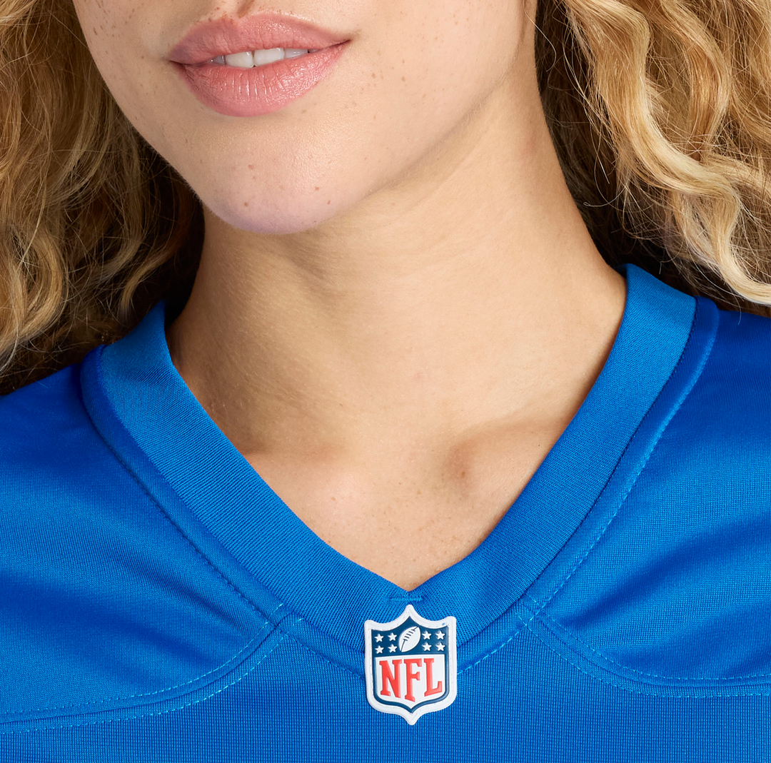 Anthony Firkser Detroit Lions Nike Women's Team Game Jersey - Blue Official NFL Team Apparel Football Fan Gear