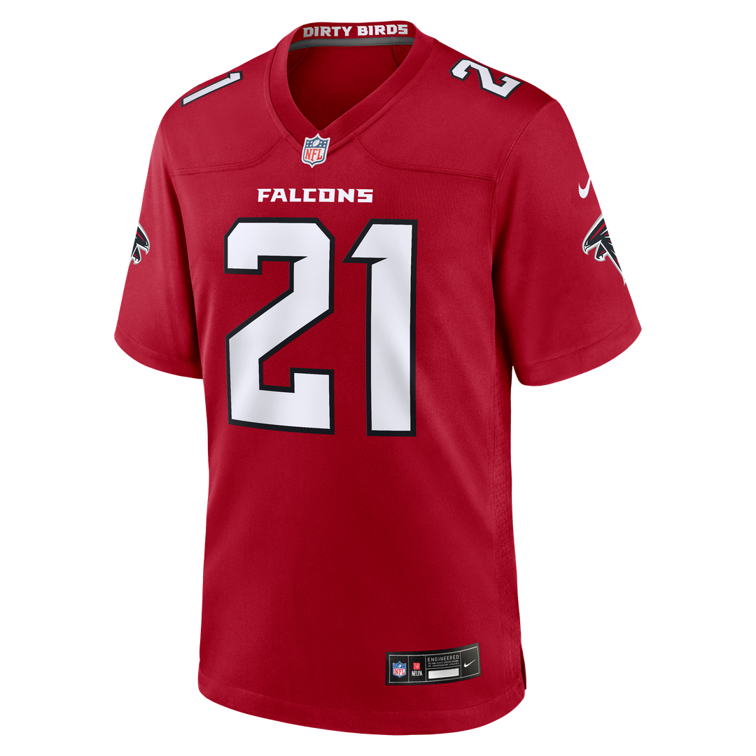 Deion Sanders Atlanta Falcons Nike Retired Player Game Jersey - White Official NFL Team Apparel Football Fan Gear