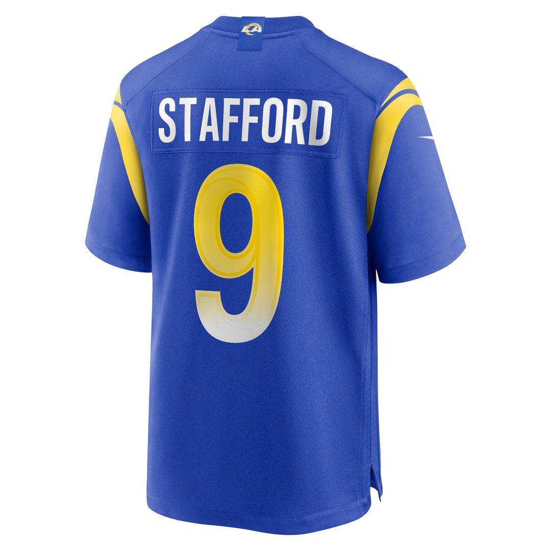 Matthew Stafford Los Angeles Rams Nike Youth Game Jersey - Cream Official NFL Team Apparel Football Fan Gear