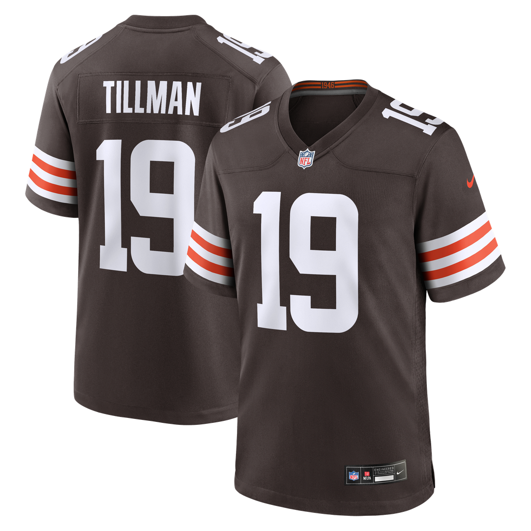 Cedric Tillman Cleveland Browns Nike Game Jersey - Brown Official NFL Team Apparel Football Fan Gear