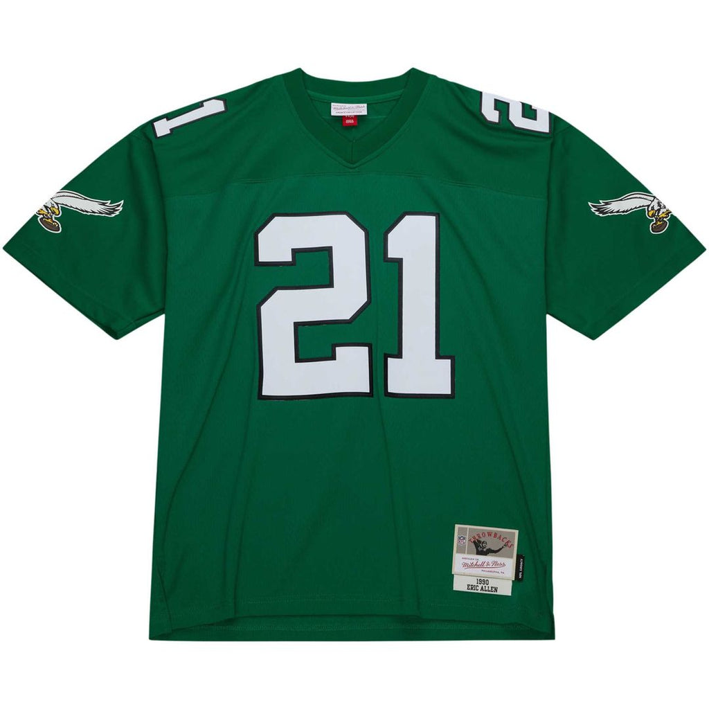 Eric Allen Philadelphia Eagles Mitchell & Ness Legacy Replica Jersey - Kelly Green Official NFL Team Apparel Football Fan Gear