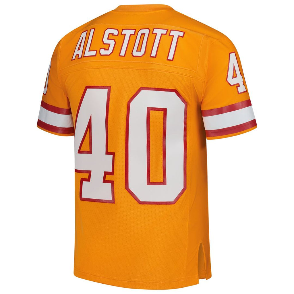 Mike Alstott Tampa Bay Buccaneers Mitchell & Ness Legacy Replica Jersey - Orange Official NFL Team Apparel Football Fan Gear