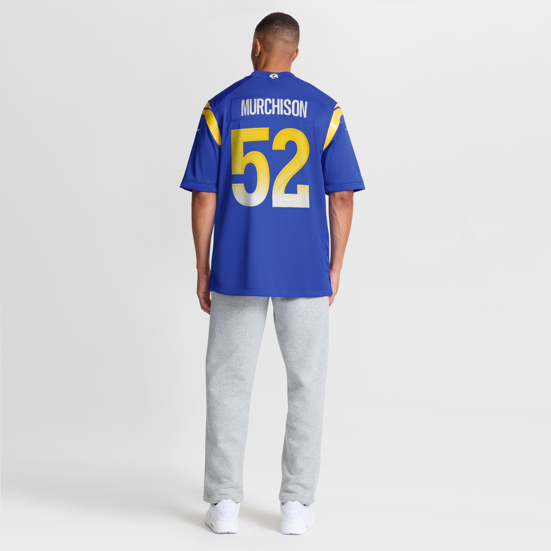 Larrell Murchison Los Angeles Rams Nike Team Game Jersey - Royal Official NFL Team Apparel Football Fan Gear
