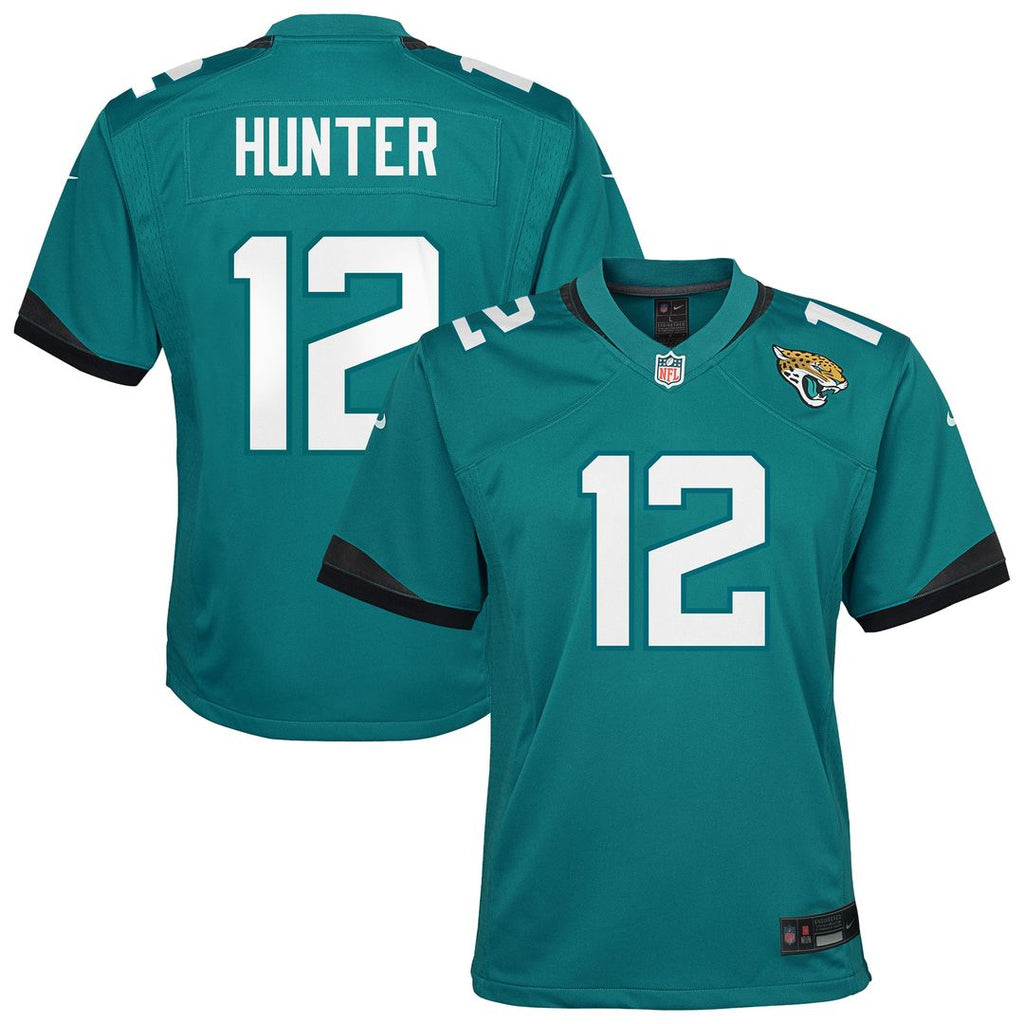 Travis Hunter Jacksonville Jaguars Nike Youth Team Game Jersey - Teal Official NFL Team Apparel Football Fan Gear