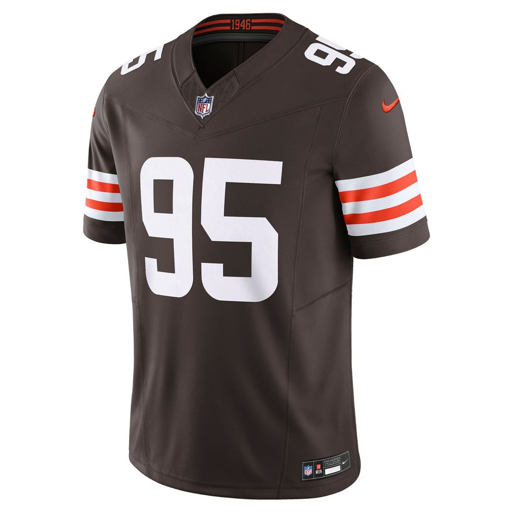 Myles Garrett Cleveland Browns Nike Team Vapor F.U.S.E. Limited Jersey - Brown Official NFL Team Apparel Football Fan Gear