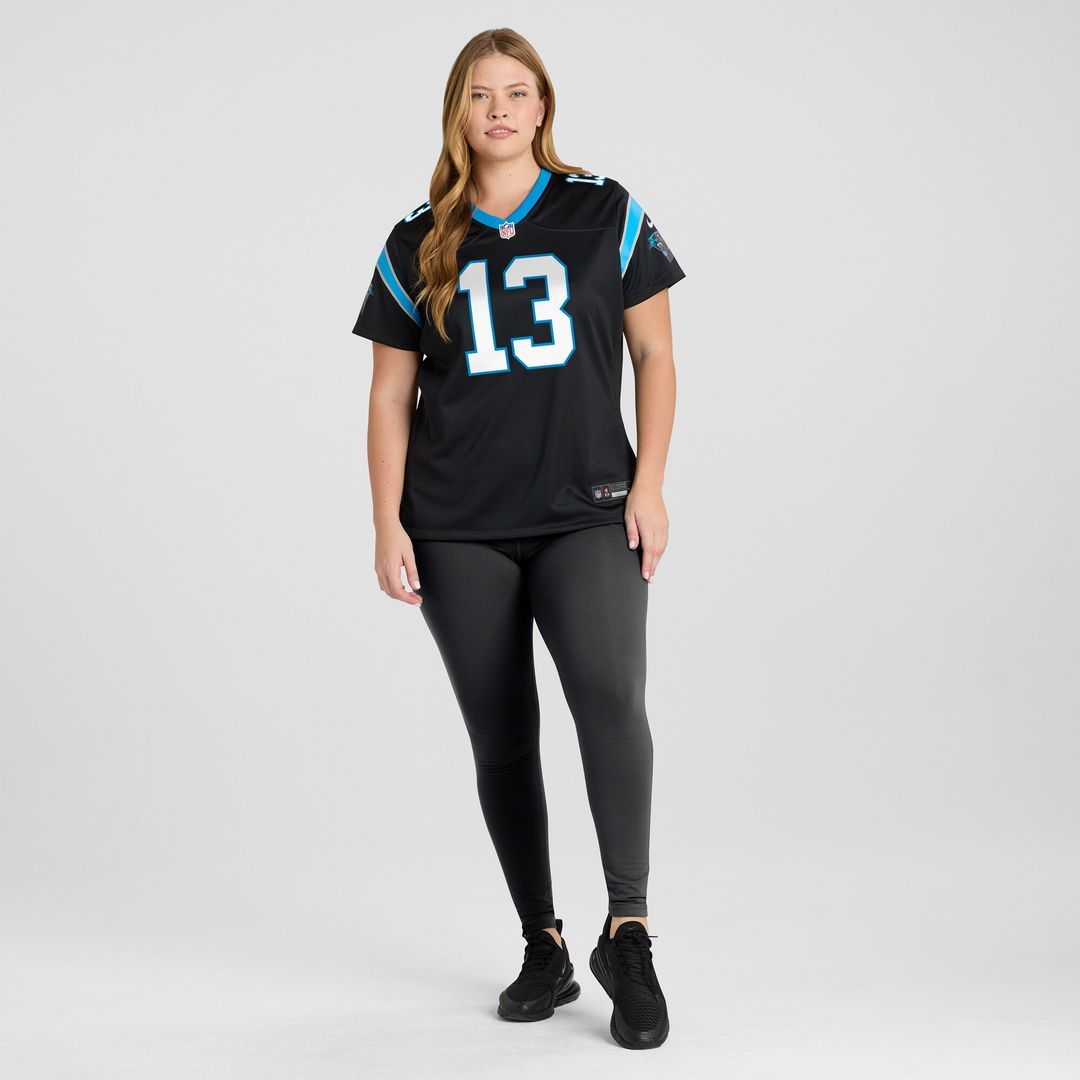 Troy Hill Carolina Panthers Nike Women's Team Game Jersey - Black Official NFL Team Apparel Football Fan Gear