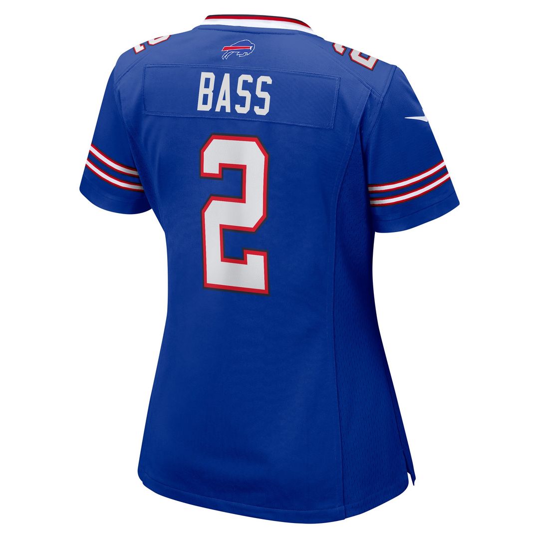 Tyler Bass Buffalo Bills Nike Women's Game Jersey - Royal Official NFL Team Apparel Football Fan Gear