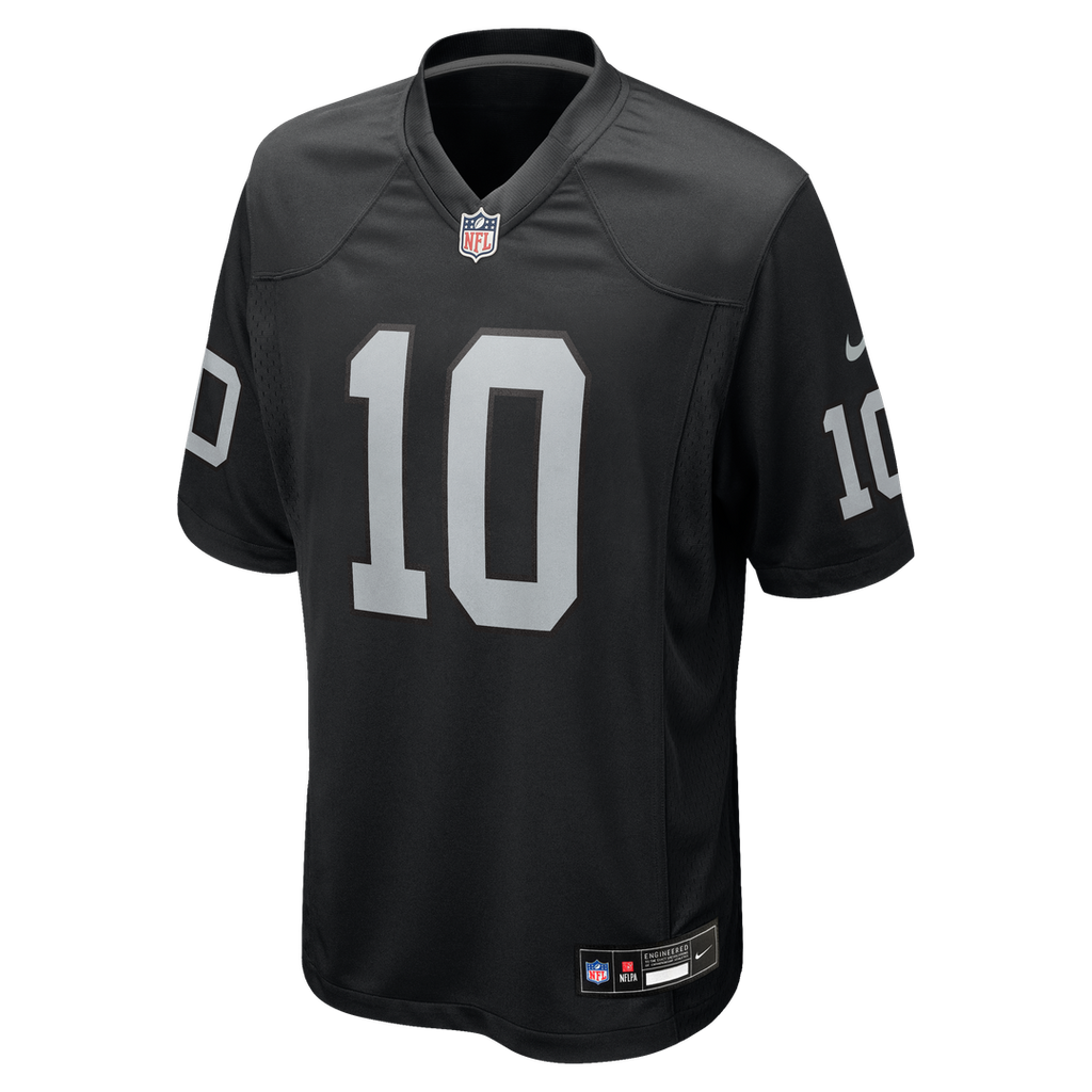 Dont'e Thornton Jr. Las Vegas Raiders Nike Team Game Jersey - Black Official NFL Team Apparel Football Fan Gear