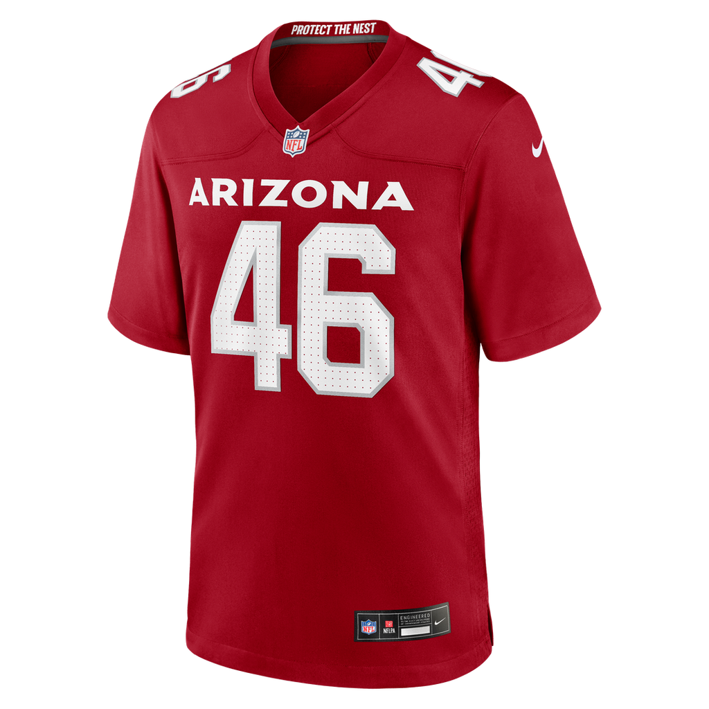 Aaron Brewer Arizona Cardinals Nike Team Game Jersey - Cardinal Official NFL Team Apparel Football Fan Gear