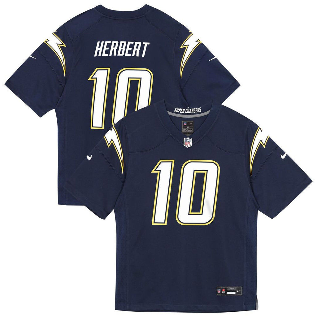 Justin Herbert Los Angeles Chargers Nike Preschool Alternate Game Jersey - Navy Official NFL Team Apparel Football Fan Gear