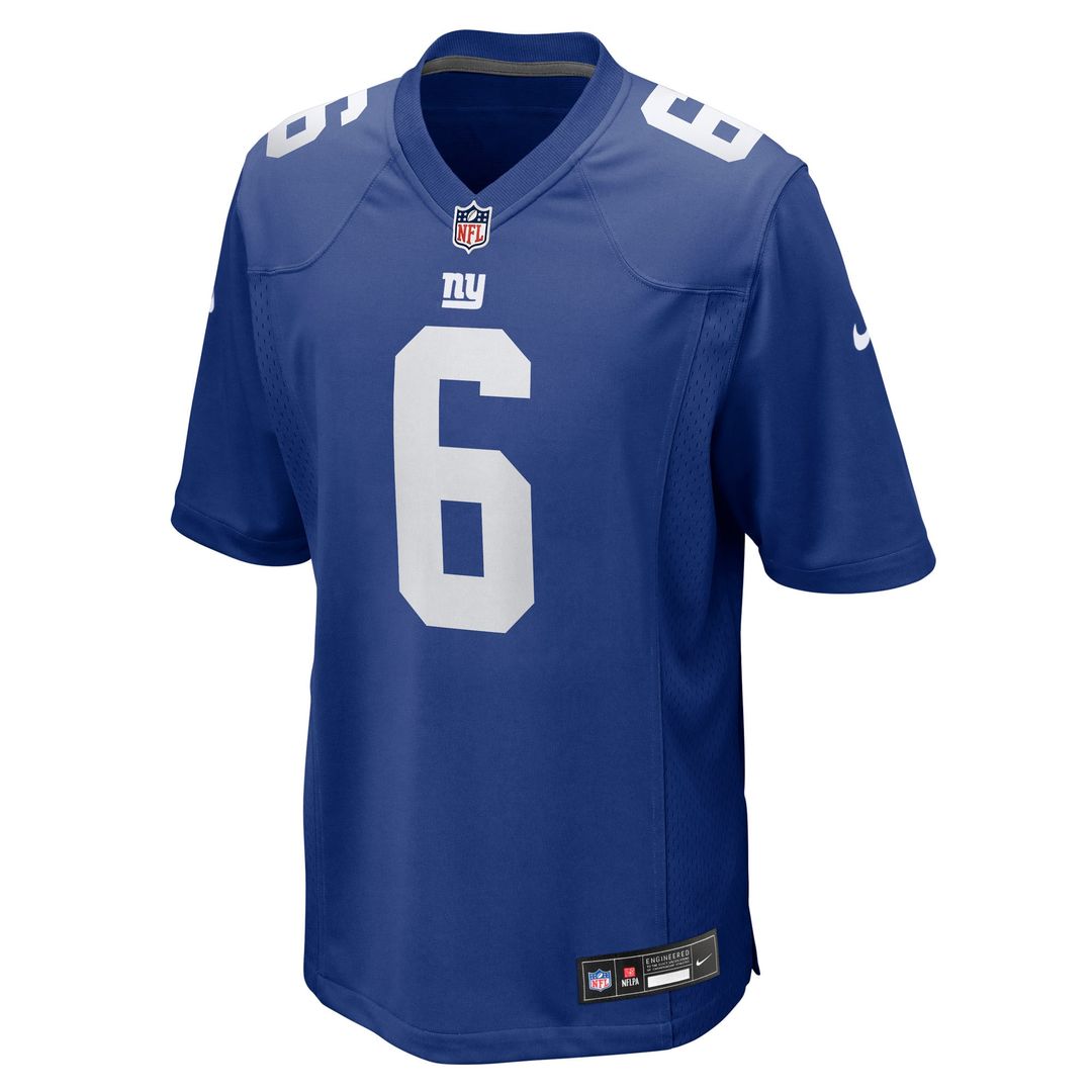 Jaxson Dart New York Giants Nike Game Jersey - White Official NFL Team Apparel Football Fan Gear