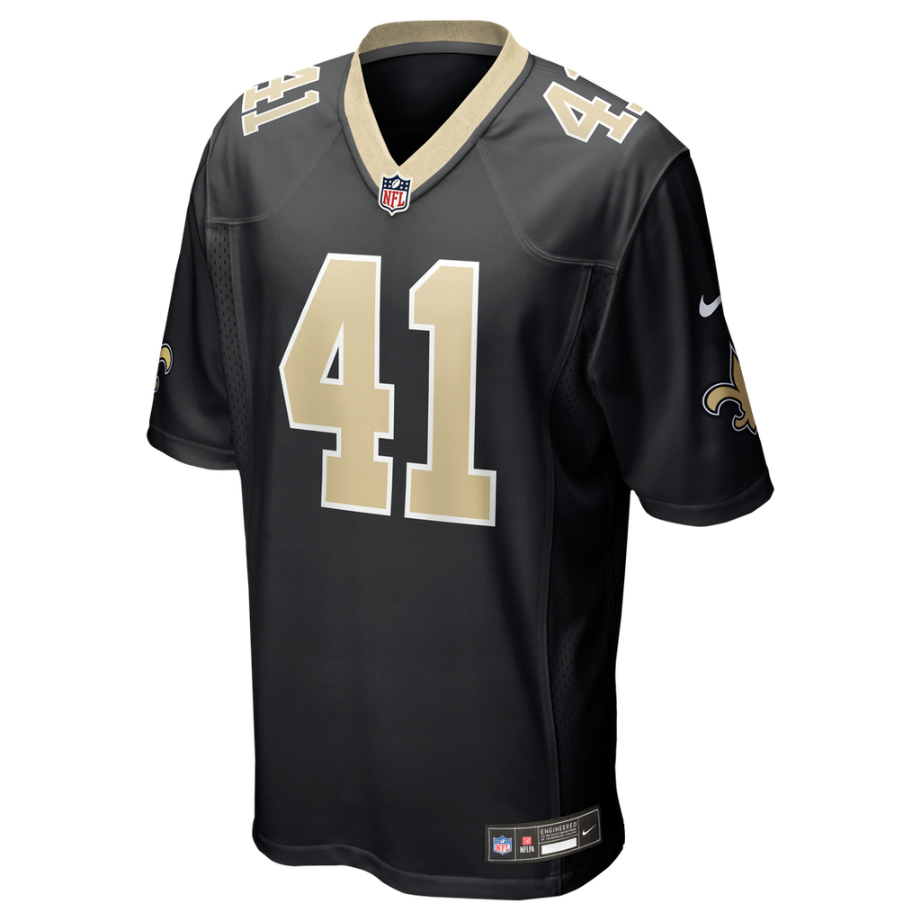 Alvin Kamara New Orleans Saints Nike Game Jersey - Black Official NFL Team Apparel Football Fan Gear