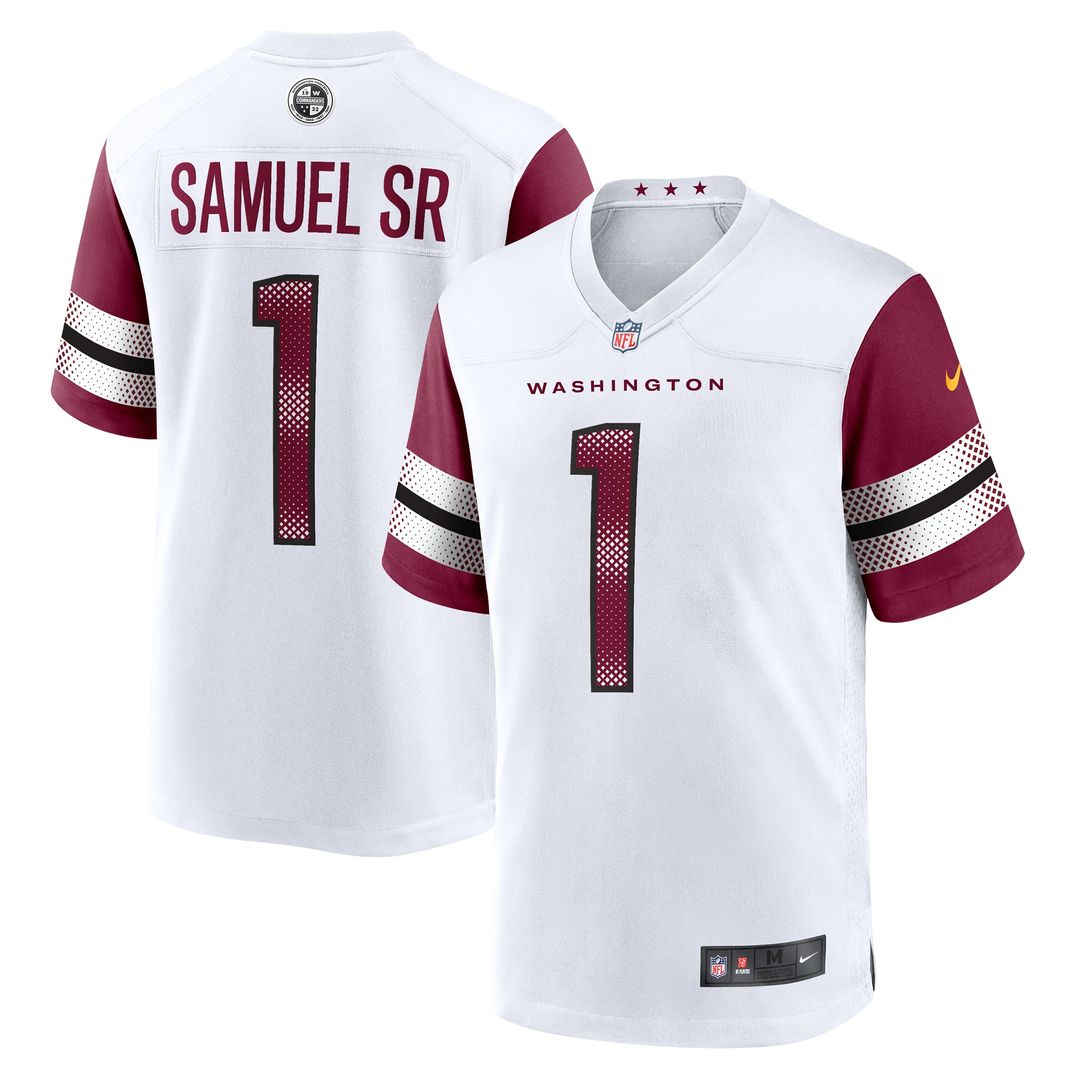 Deebo Samuel Sr Washington Commanders Nike Game Player Jersey - Burgundy Official NFL Team Apparel Football Fan Gear