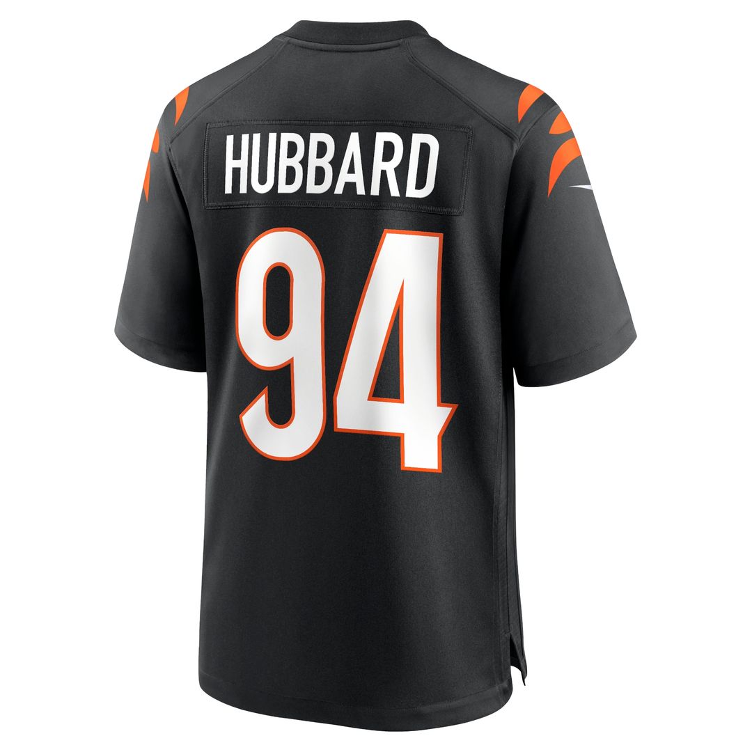 Sam Hubbard Cincinnati Bengals Nike Player Game Jersey - Black Official NFL Team Apparel Football Fan Gear