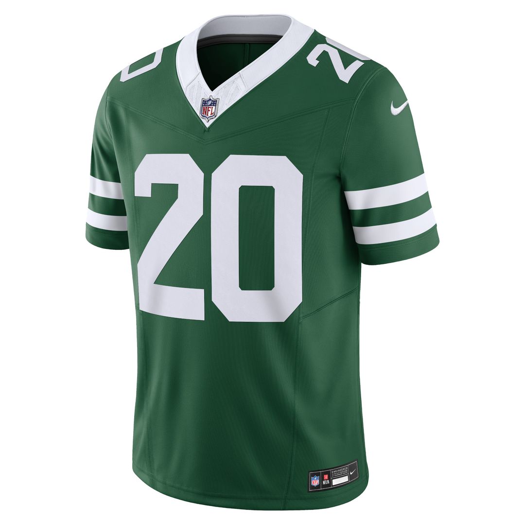 Breece Hall New York Jets Nike Alternate Vapor F.U.S.E. Limited Jersey - Legacy Black Official NFL Team Apparel Football Fan Gear