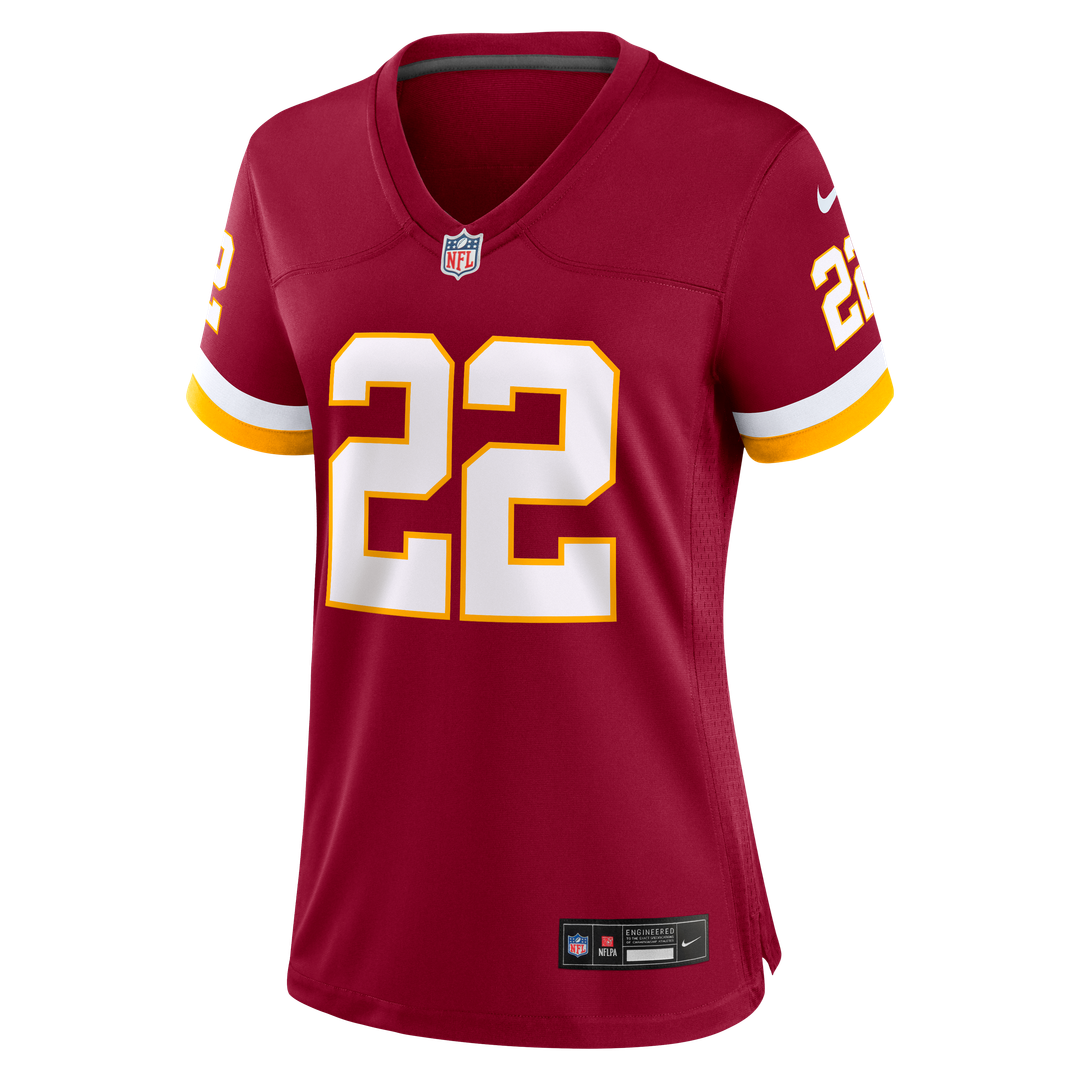 Jacory Croskey-Merritt Washington Commanders Nike Women's Game Jersey - Burgundy Official NFL Team Apparel Football Fan Gear
