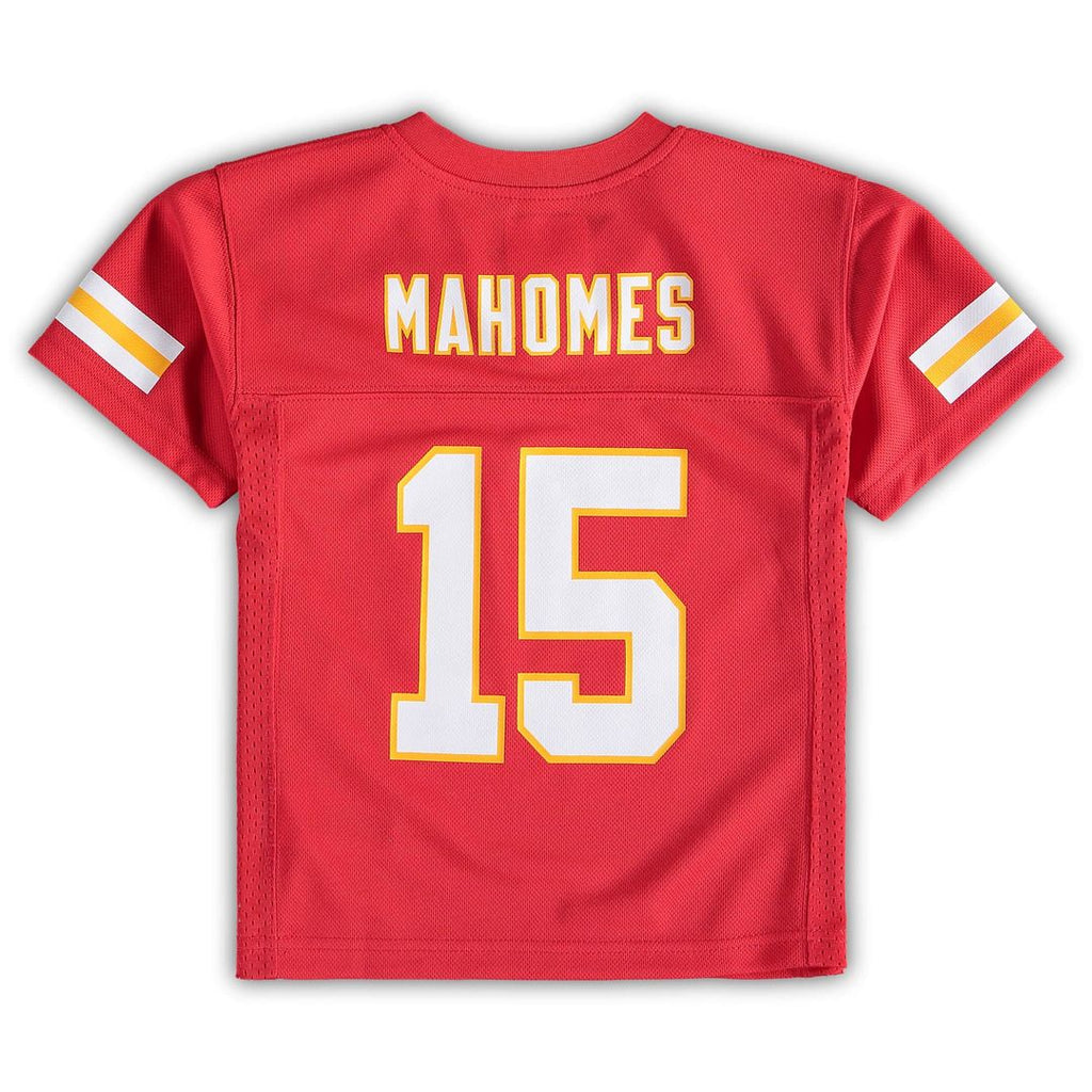 Patrick Mahomes Kansas City Chiefs Preschool Replica Player Jersey - Red Official NFL Team Apparel Football Fan Gear