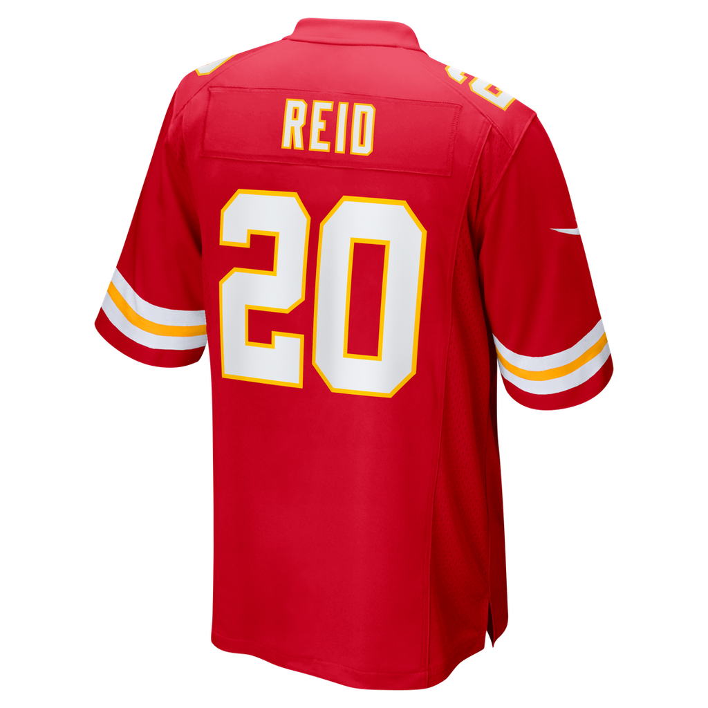 Justin Reid Kansas City Chiefs Nike Game Jersey - Red Official NFL Team Apparel Football Fan Gear