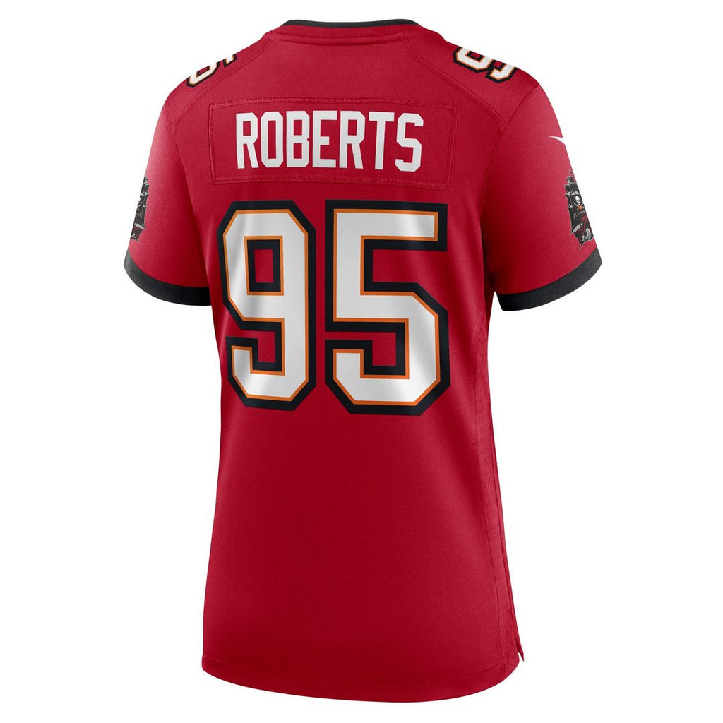 Elijah Roberts Tampa Bay Buccaneers Nike Women's Team Game Jersey - Red Official NFL Team Apparel Football Fan Gear