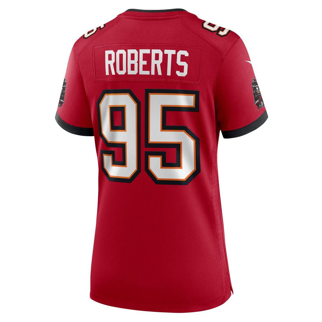 Elijah Roberts Tampa Bay Buccaneers Nike Women's Team Game Jersey - Red Official NFL Team Apparel Football Fan Gear