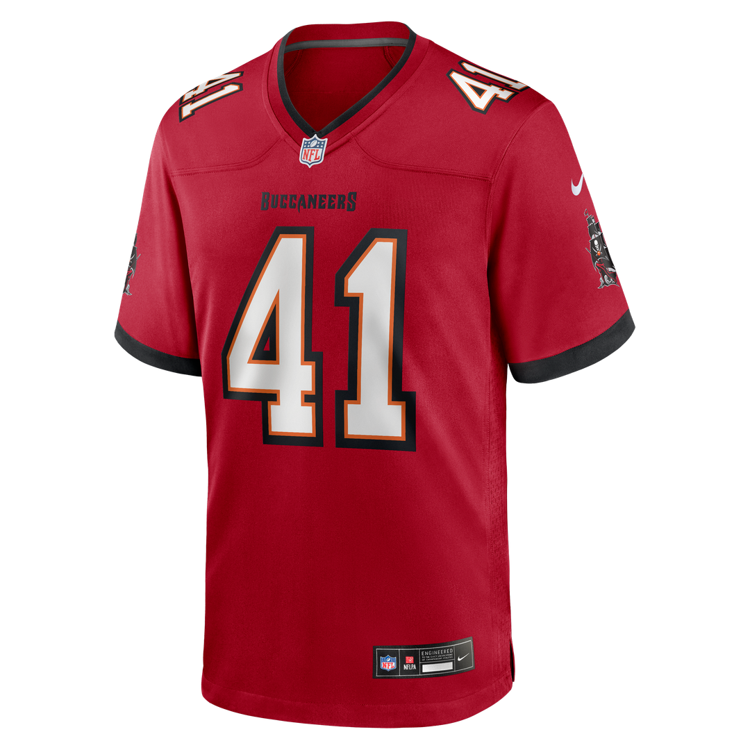 Ko Kieft Tampa Bay Buccaneers Nike Game Player Jersey - Red Official NFL Team Apparel Football Fan Gear