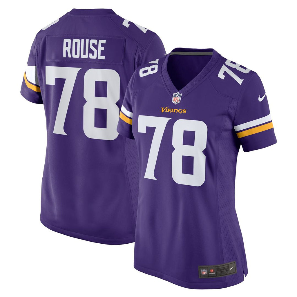 Walter Rouse Minnesota Vikings Nike Women's Game Jersey - Purple Official NFL Team Apparel Football Fan Gear