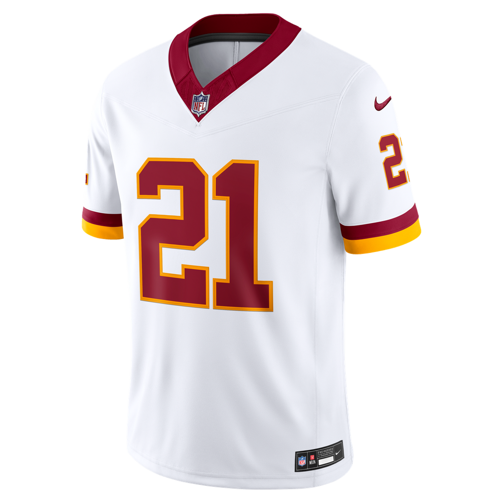 Sean Taylor Washington Commanders Nike Vapor F.U.S.E. Stitched Retired Limited Jersey - White Official NFL Team Apparel Football Fan Gear