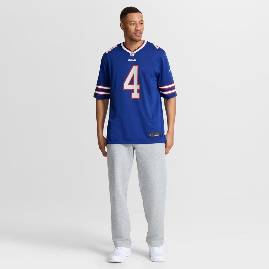 James Cook III Buffalo Bills Nike Team Game Jersey - Royal Official NFL Team Apparel Football Fan Gear