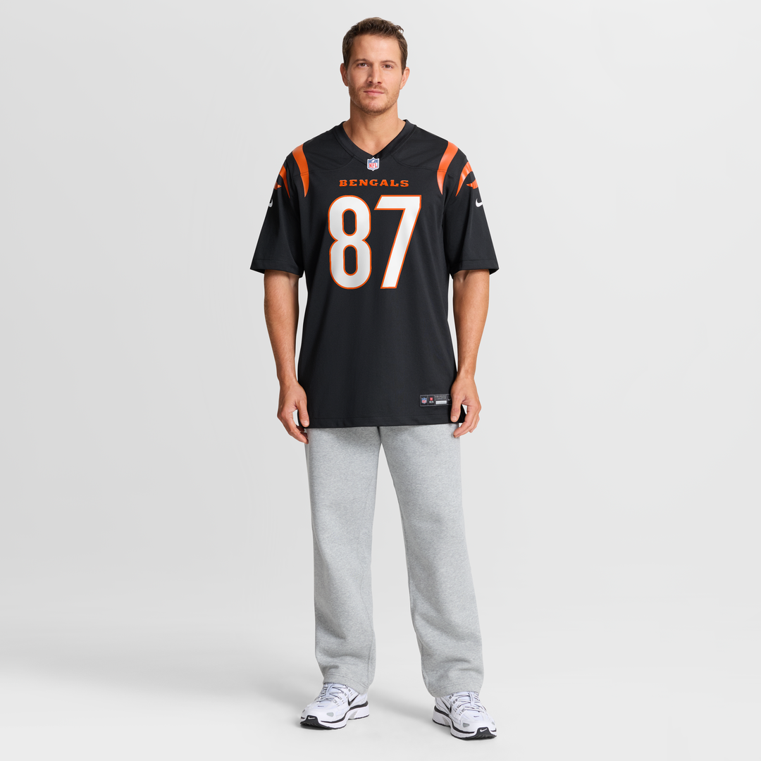 Tanner Hudson Cincinnati Bengals Nike Home Game Player Jersey - Black Official NFL Team Apparel Football Fan Gear