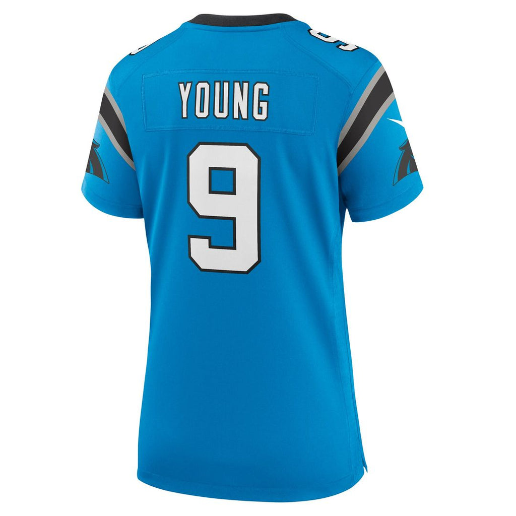 Bryce Young Carolina Panthers Nike Women's Player Jersey - Blue Official NFL Team Apparel Football Fan Gear