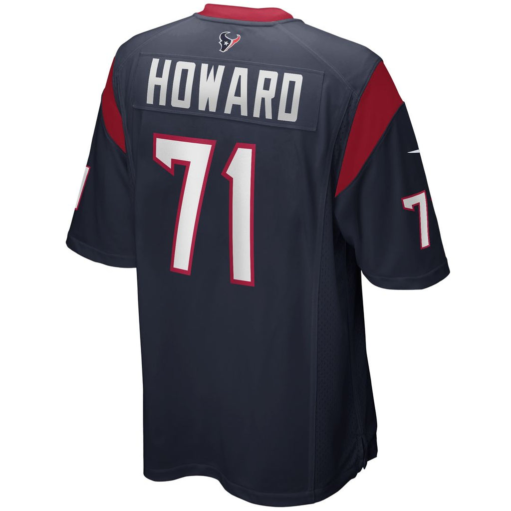 Tytus Howard Houston Texans Nike Game Jersey - Navy Official NFL Team Apparel Football Fan Gear