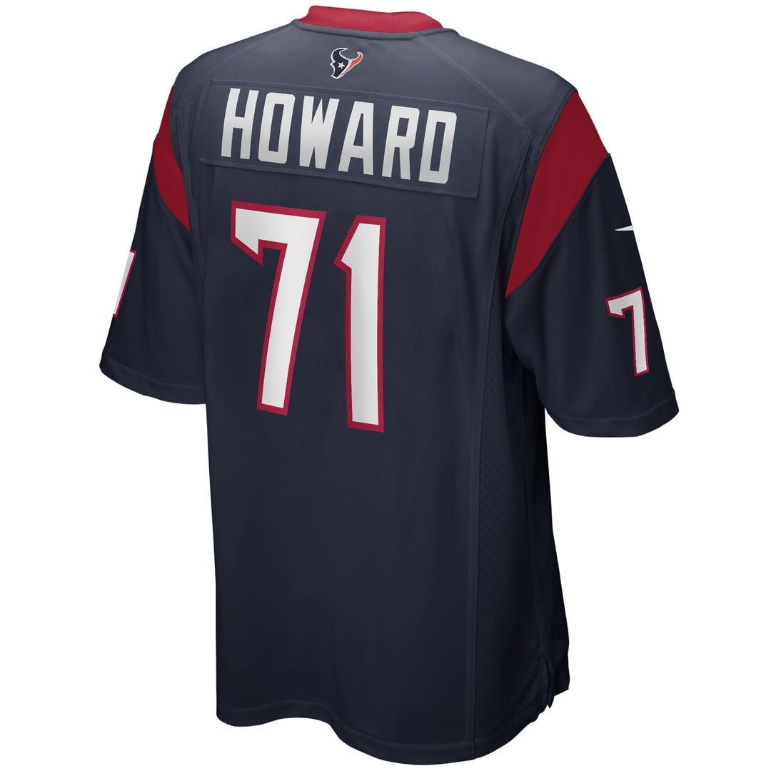 Tytus Howard Houston Texans Nike Game Jersey - Navy Official NFL Team Apparel Football Fan Gear