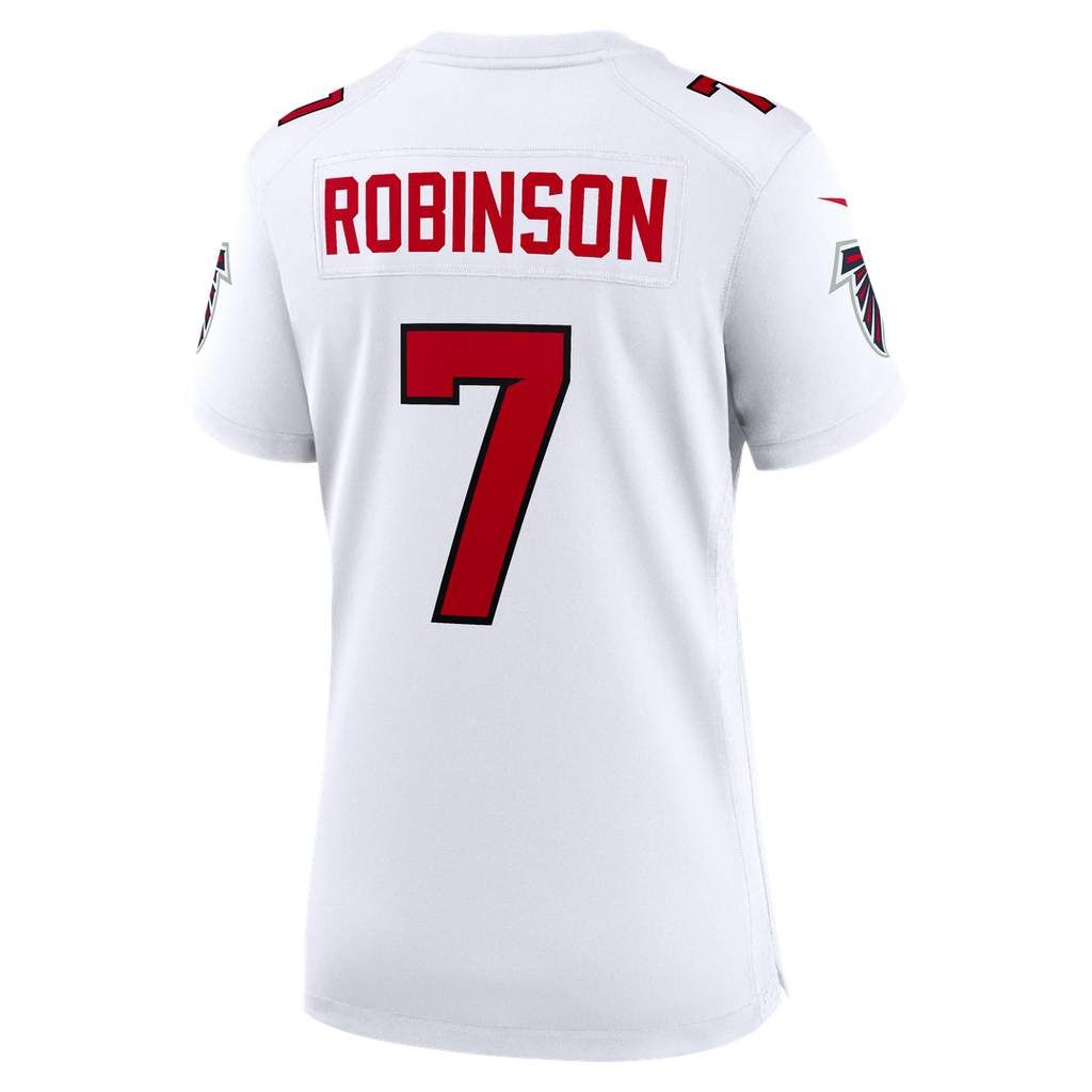 Bijan Robinson Atlanta Falcons Nike Women's Game Jersey - White Official NFL Team Apparel Football Fan Gear