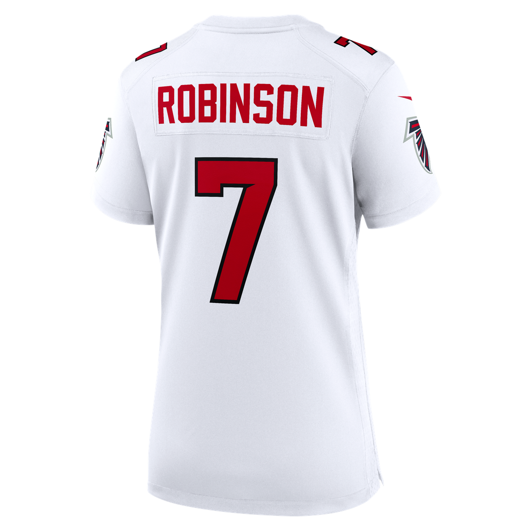 Bijan Robinson Atlanta Falcons Nike Women's Game Jersey - White Official NFL Team Apparel Football Fan Gear