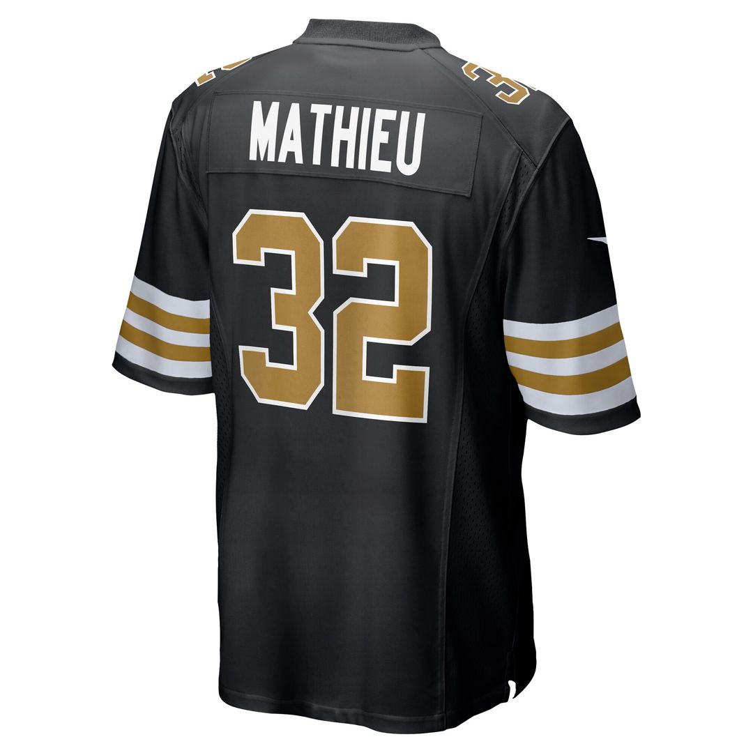 Tyrann Mathieu New Orleans Saints Nike Alternate Game Jersey - White Official NFL Team Apparel Football Fan Gear