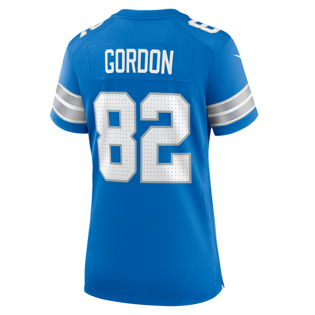 Thomas Gordon Detroit Lions Nike Women's Team Game Jersey - Blue Official NFL Team Apparel Football Fan Gear