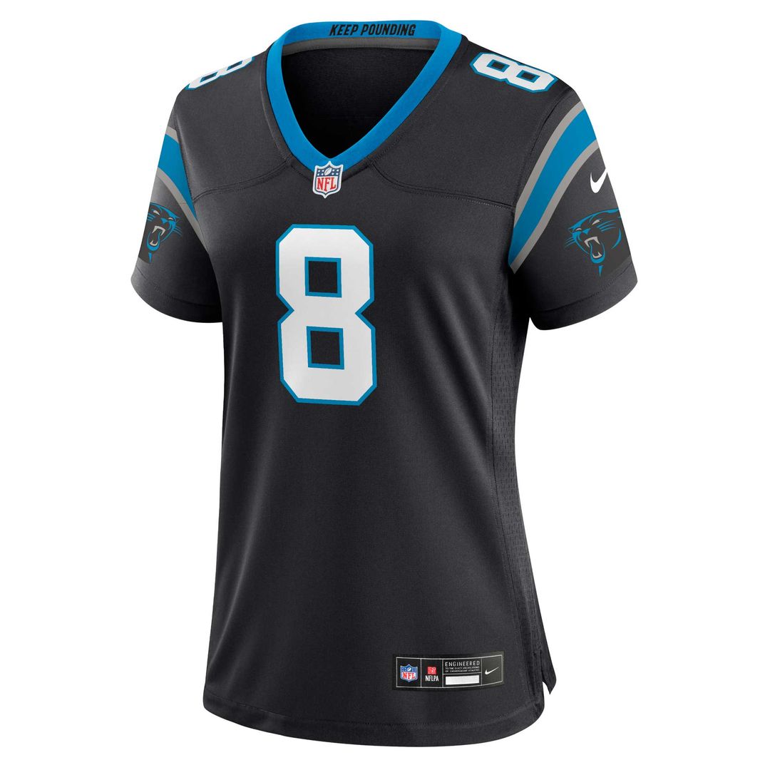 Jaycee Horn Carolina Panthers Nike Women's Player Jersey - Black Official NFL Team Apparel Football Fan Gear