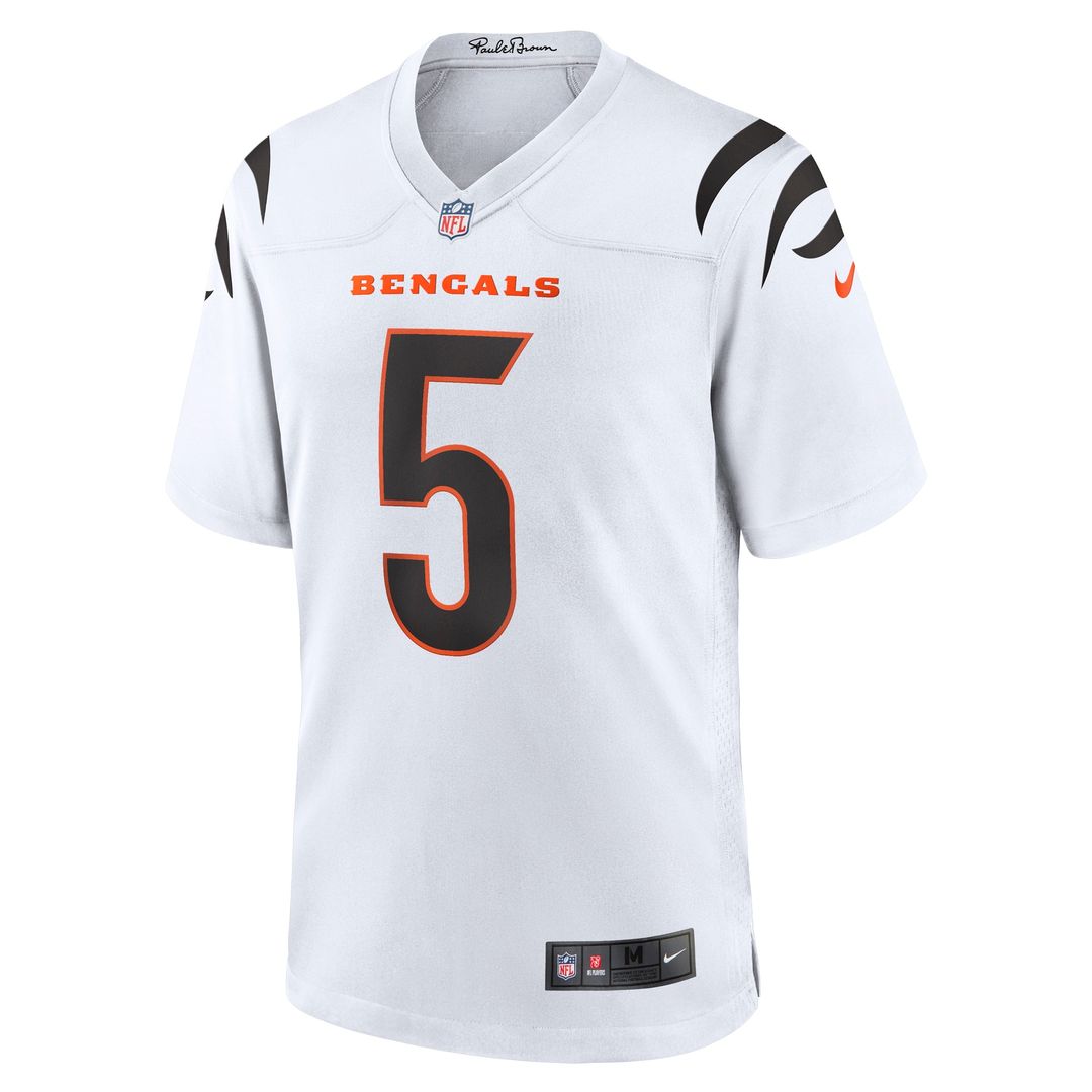 Tee Higgins Cincinnati Bengals Nike Game Jersey - White Official NFL Team Apparel Football Fan Gear