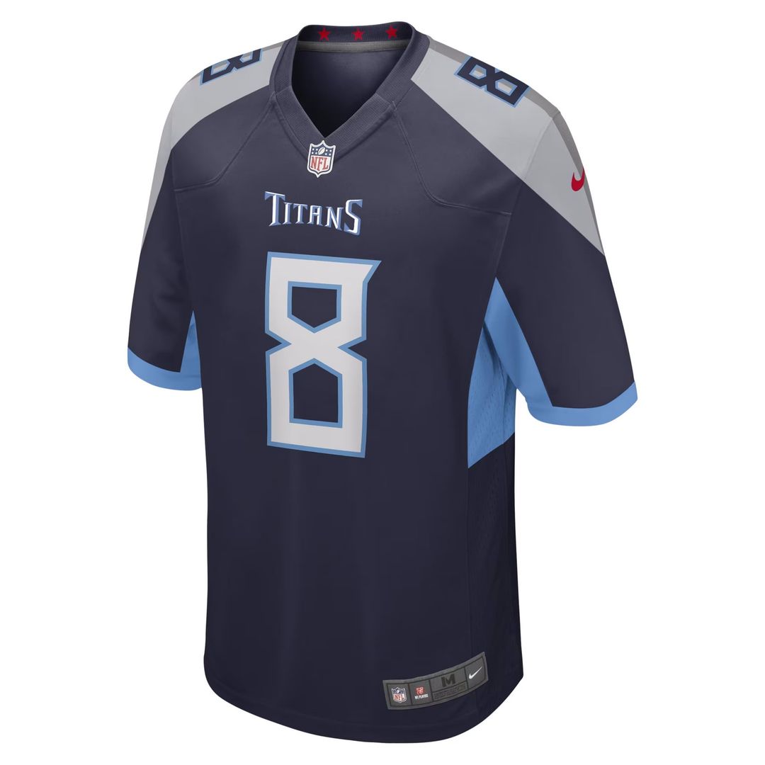 Will Levis Tennessee Titans Nike Youth Game Jersey - Light Blue Official NFL Team Apparel Football Fan Gear
