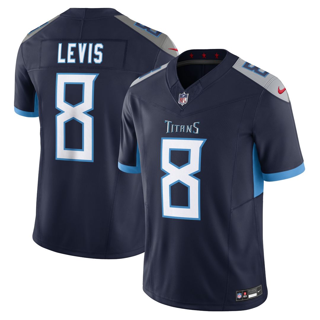 Will Levis Tennessee Titans Nike Alternate Oilers Throwback Vapor F.U.S.E. Limited Jersey - Light Blue Official NFL Team Apparel Football Fan Gear