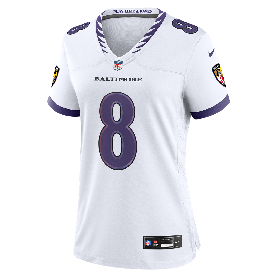 Lamar Jackson Baltimore Ravens Nike Women's Alternate Game Jersey - Black Official NFL Team Apparel Football Fan Gear