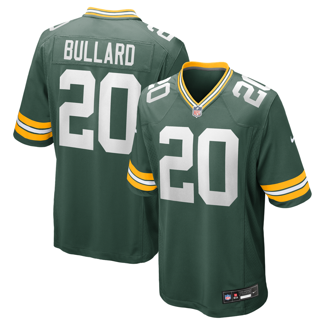 Javon Bullard Green Bay Packers Nike Game Jersey - Green Official NFL Team Apparel Football Fan Gear