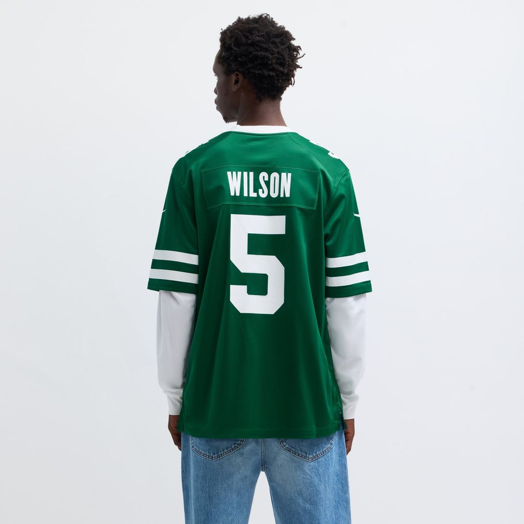 Garrett Wilson New York Jets Nike Game Jersey - Legacy Green Official NFL Team Apparel Football Fan Gear